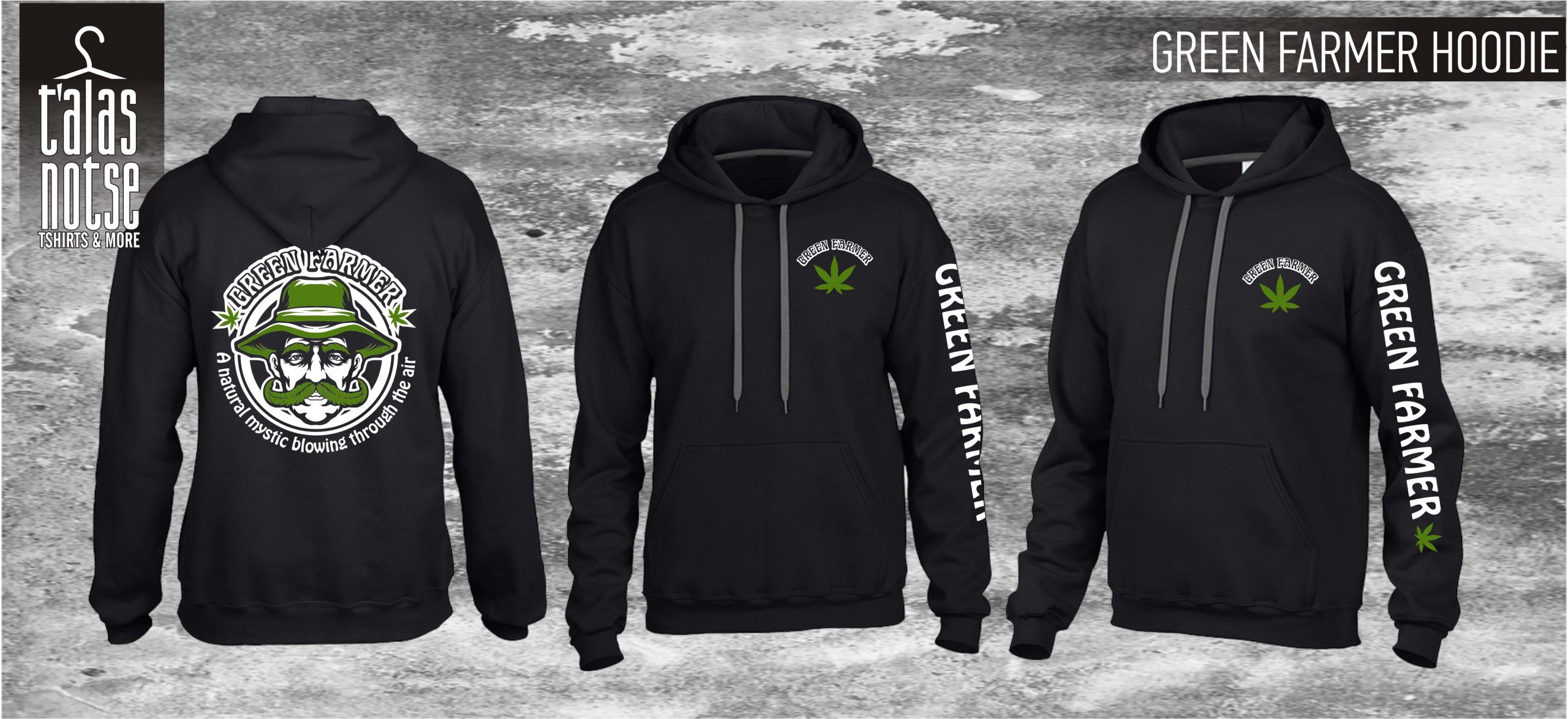 GREEN FARMER HOODIE