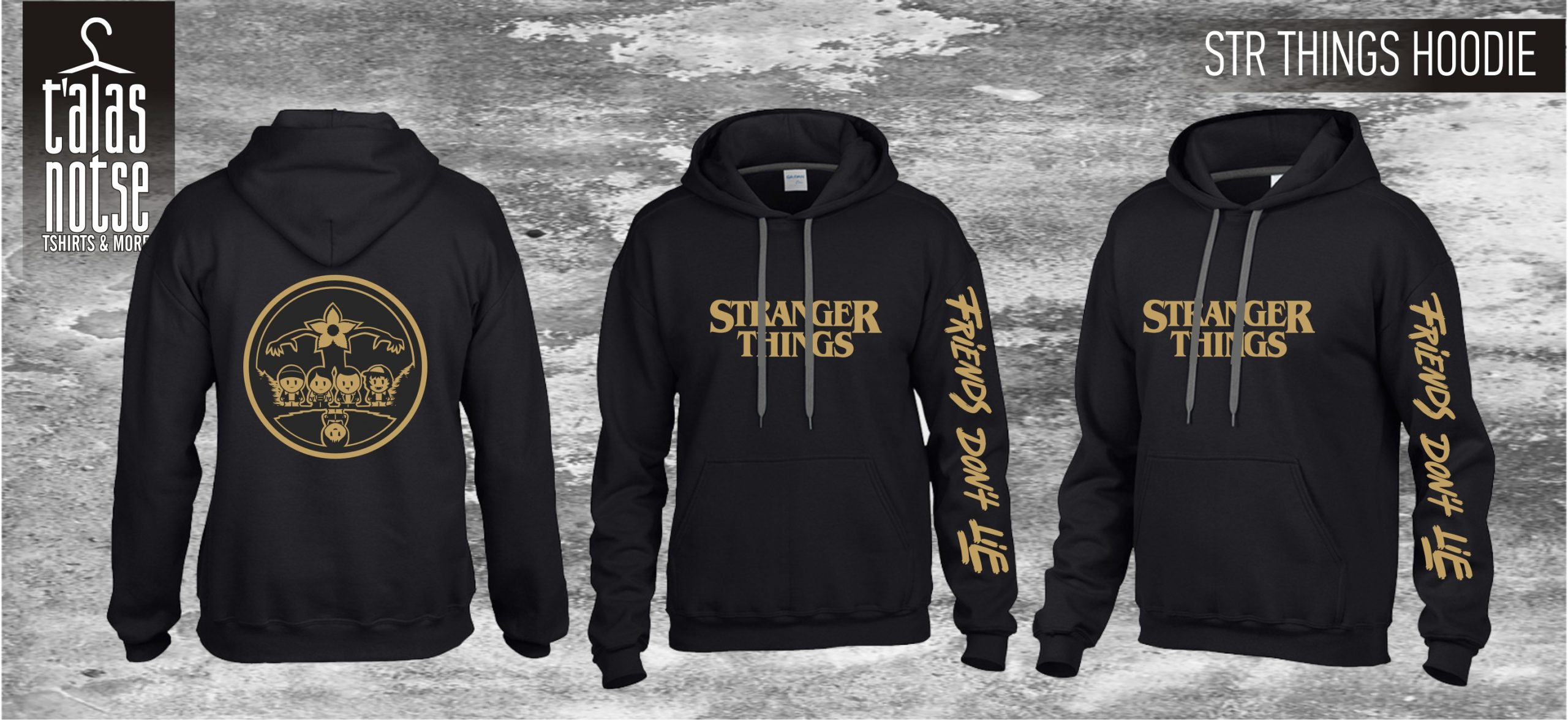 STRANGER THINGS HOODIE