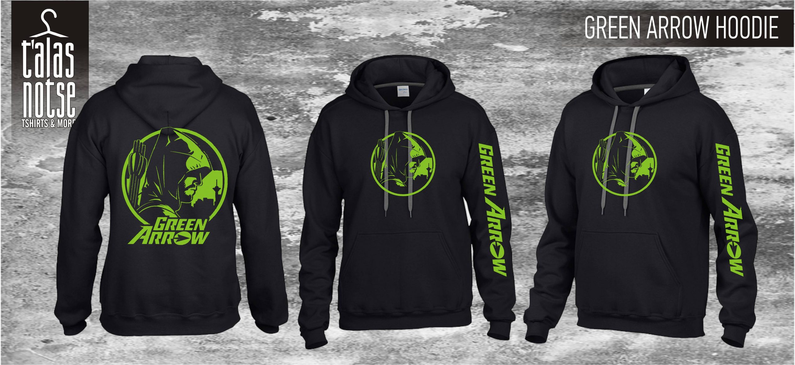 GREEN ARROW HOODIE